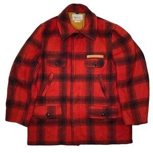 1960s Windwood Outdoor Clothing Mackinaw Jacket: Size Large